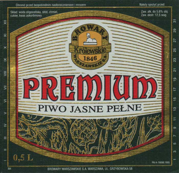 etykieta próbna