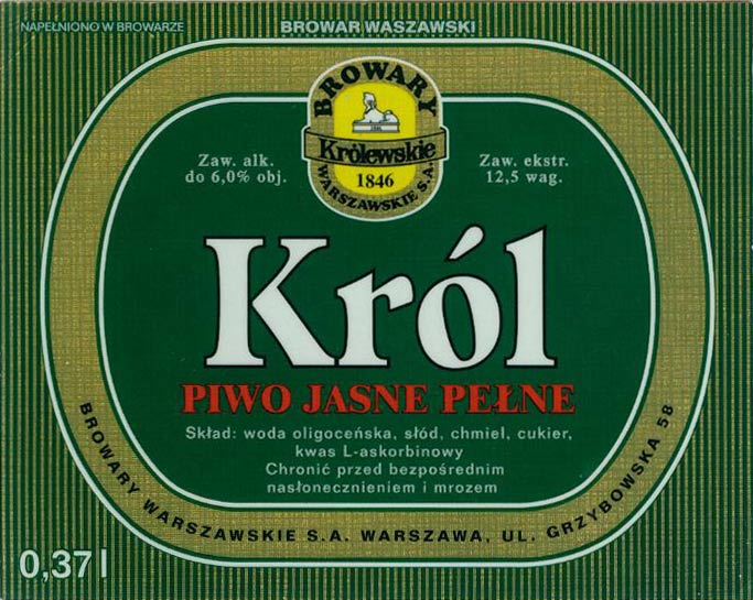 etykieta próbna