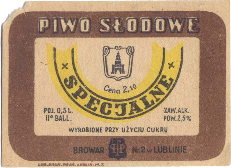 cena 2,10
sygnatura LUB.DRUK.PRAS.LUBLIN-M.7.