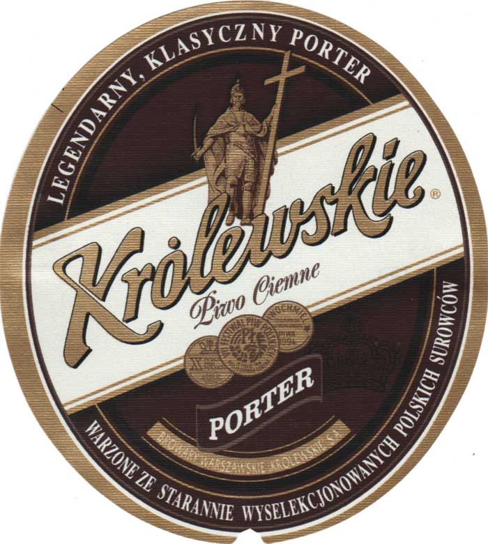 PORTER, sygnatura oko, medale z cienką ramką