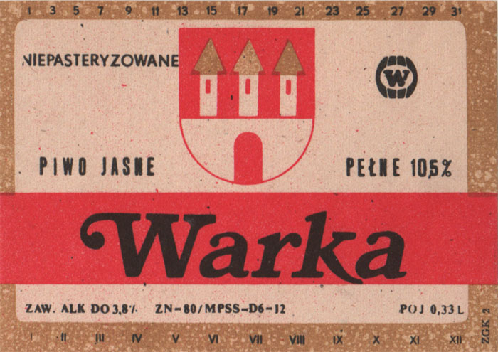 bez ceny, sygnatura ZGK-2,
370/82