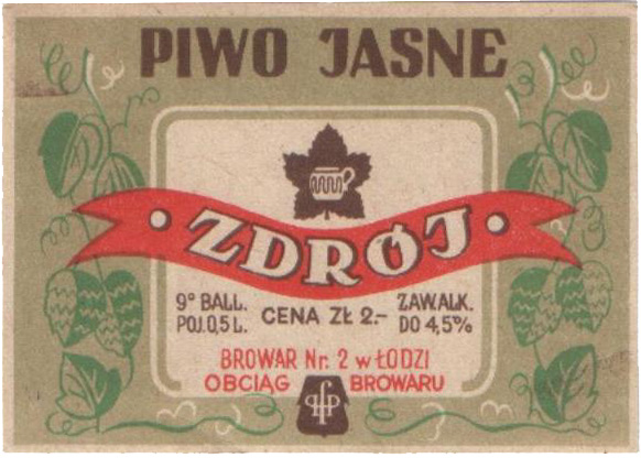obciąg browaru
CENA ZŁ. 2.-