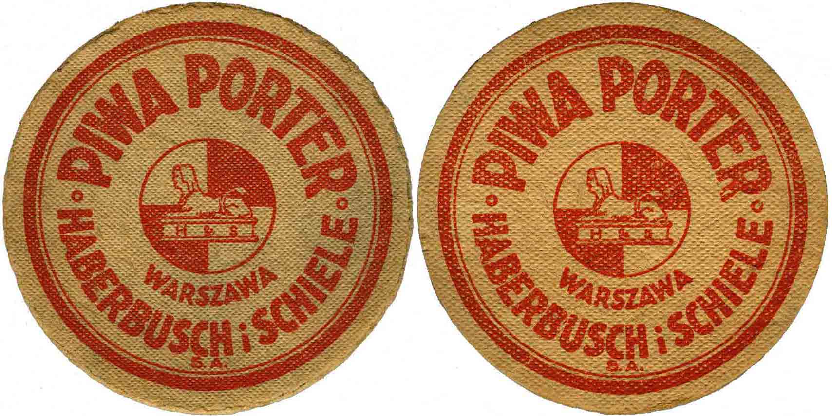 różnica w napisie Warszawa oraz w czcionkach