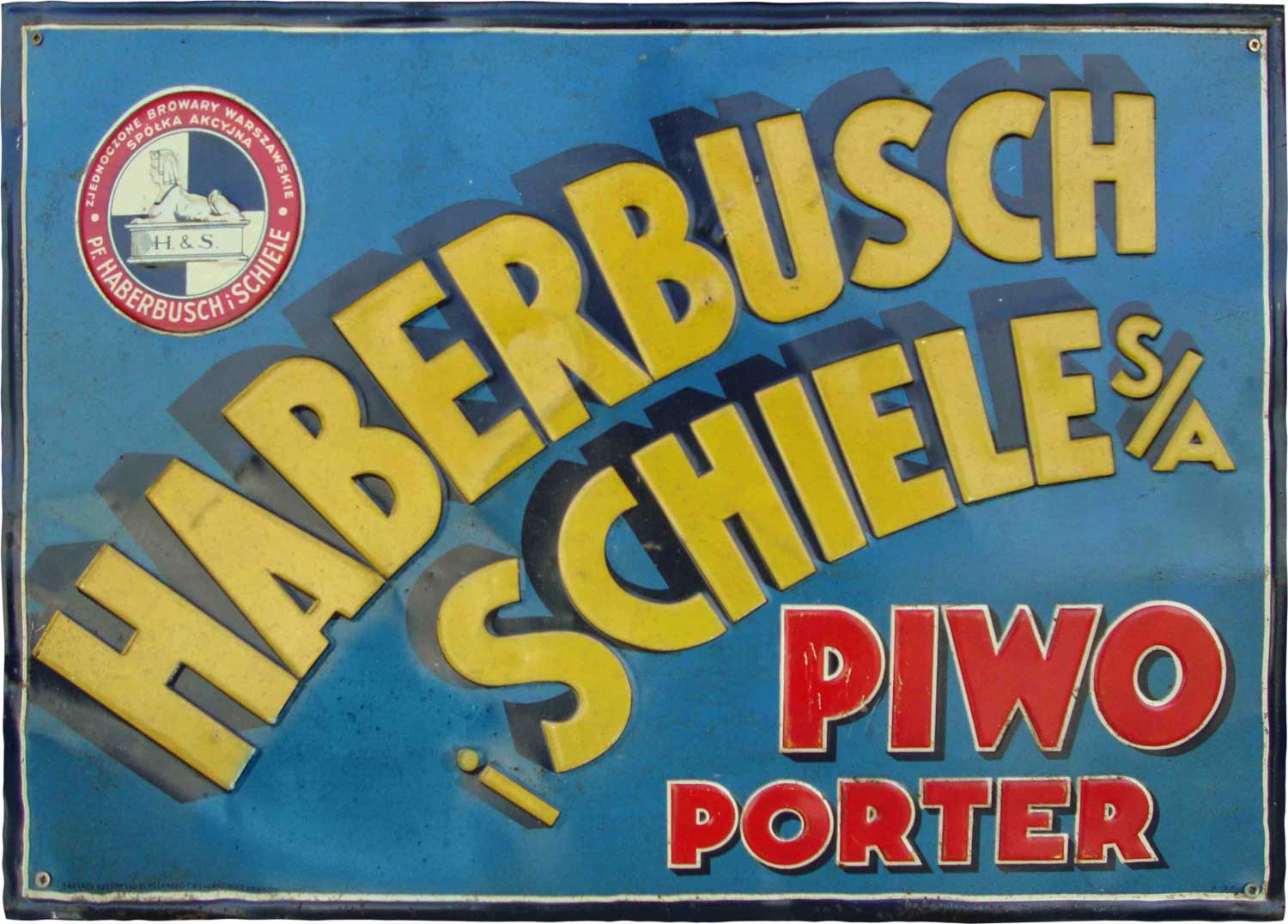 520 x 360 mm
sygn. (z lewej) ZAKŁADY PRZEMYSŁU BLASZANEGO T. BOHDANOWICZ KRAKÓW oraz (z prawej) X.32