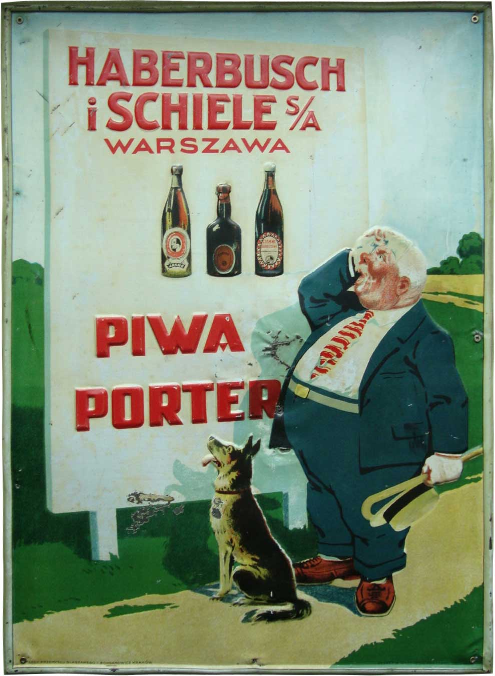 500 x 360 mm
sygn. ZAKŁADY PRZEMYSŁU BLASZANEGO T. BOHDANOWICZ KRAKÓW